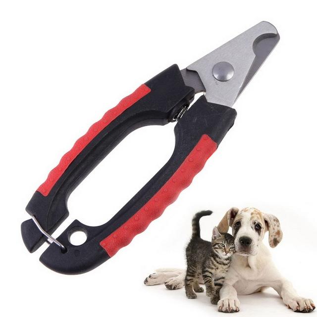 Pet Nail Clipper for Dogs and Cats, Stainless Steel